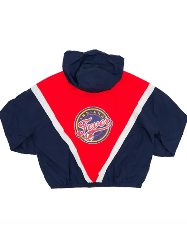WNBA Indiana Fever Windbreaker Hooded Jacket