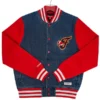 WNBA Indiana Fever Denim Varsity Jacket