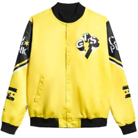 WWE-CM-Punk-Yellow-Bomber-Jacket