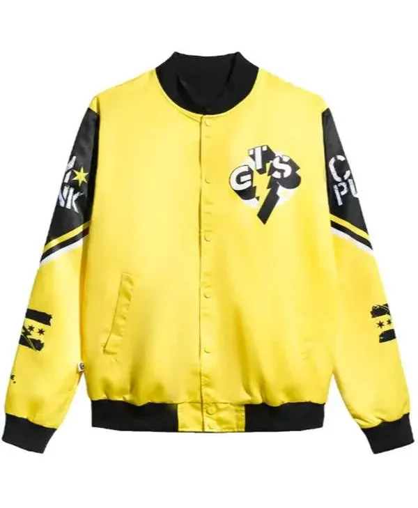 WWE-CM-Punk-Yellow-Bomber-Jacket