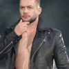 WWE-Finn-Balor-Black-Leather-Jacket