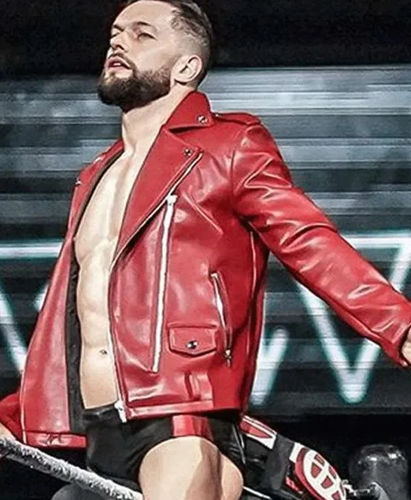 WWE-Finn-Balor-Red-Jacket