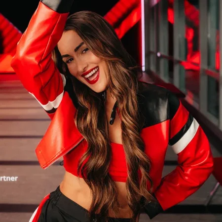 WWE Nikki Bella Motorcycle Leather Jacket