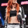 WWE-Raw-Becky-Lynch-Cropped-Leather-Jacket