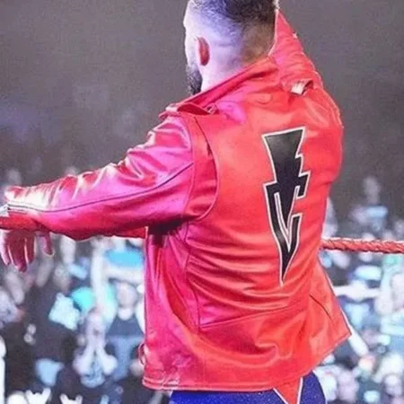 WWE-Wrestle-Finn-Balor-Red-Biker-Jacket