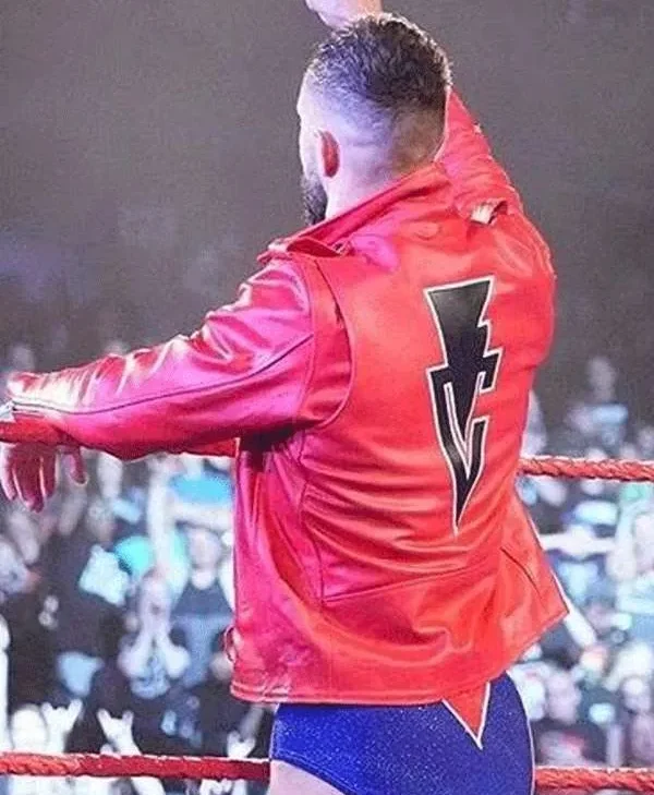 WWE-Wrestle-Finn-Balor-Red-Biker-Jacket