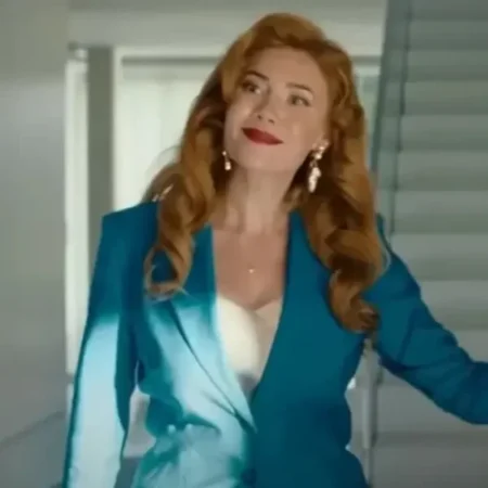 Wheres Wanda Katarina Vinson Blue Blazer