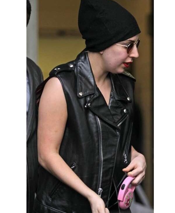 Winnipeg Lady Gaga Leather Vest for Sale