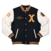Xavier Institute Black and White Varsity Jacket