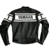 Yamaha Motorcycle Black Leather Jacket For Sale