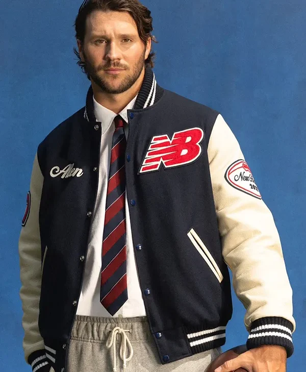 NFL Buffalo Bills Josh Allen Unisex Varsity Jacket