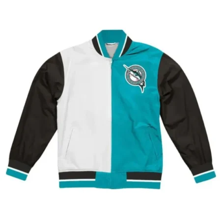 Florida Marlins Warm Up Team History Jacket