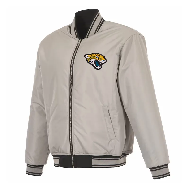 jacksonville jaguars full zip reversible flight jacket jacksonville jaguars full zip reversible flight jacket