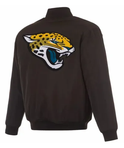 jacksonville jaguars reversible flight black jacket