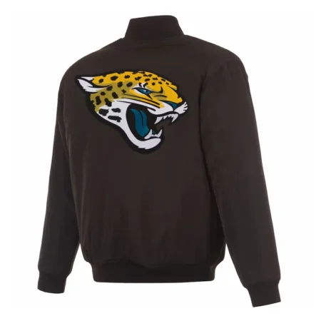 jacksonville jaguars reversible flight black jacket