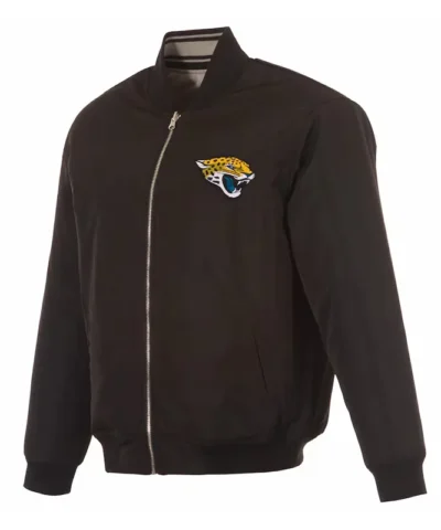 jacksonville jaguars reversible flight jacket