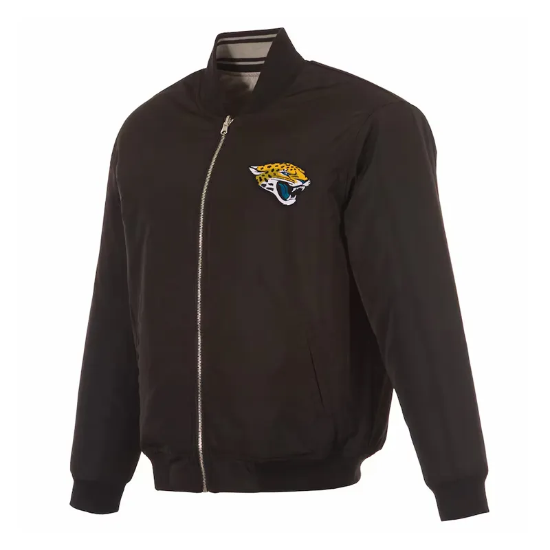 jacksonville jaguars reversible flight jacket jacksonville jaguars reversible flight jacket