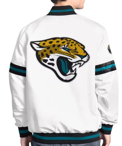 jacksonville jaguars scout varsity satin jacket