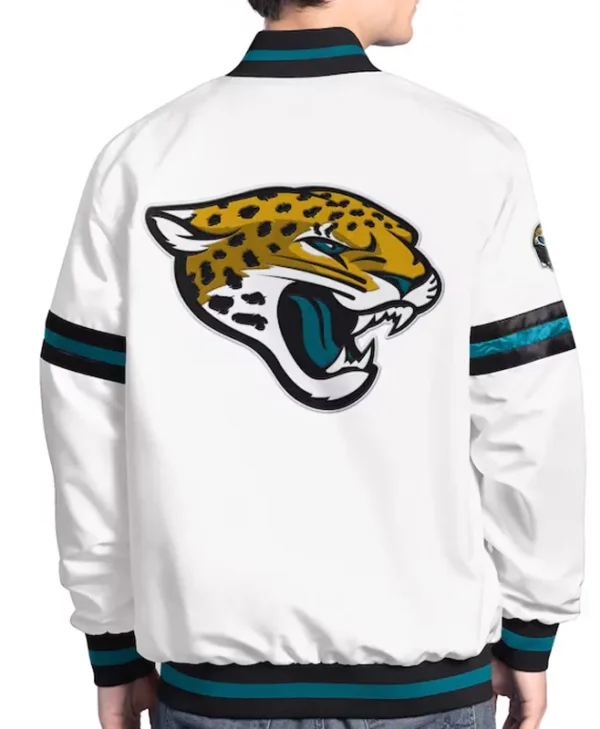 jacksonville jaguars scout varsity satin jacket