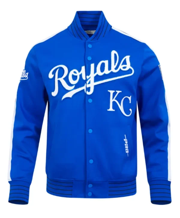 kansas city royals current logo game day double knit jacket