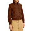 lois lane brown jacket
