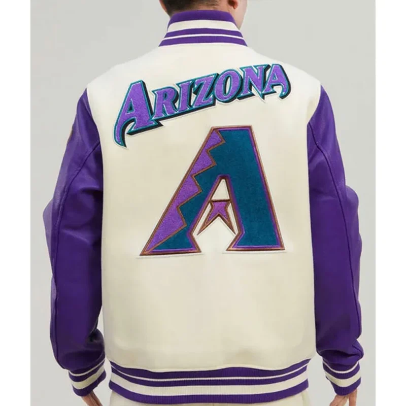 mashup arizona diamondbacks varsity jacket