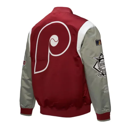 philadelphia phillies cooperstown team origins satin jacket