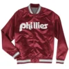 philadelphia phillies maroon jacket