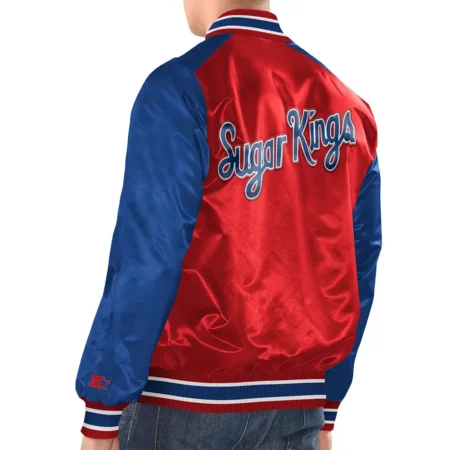 renegade florida marlins red and blue jacket