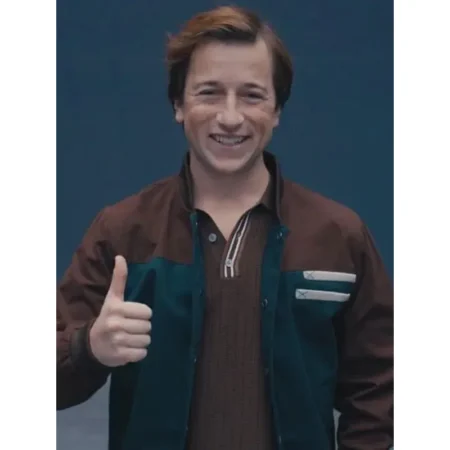 skyler gisondo superman brown and blue jacket