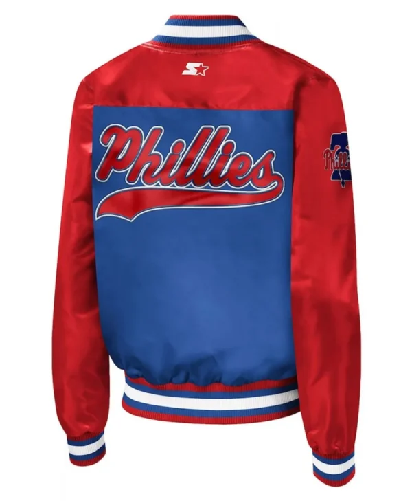 starter philadelphia phillies the legend full snap jacket scaled