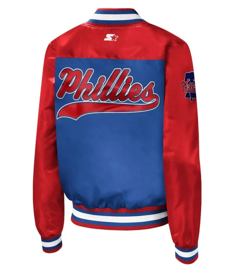 starter philadelphia phillies the legend full snap jacket scaled