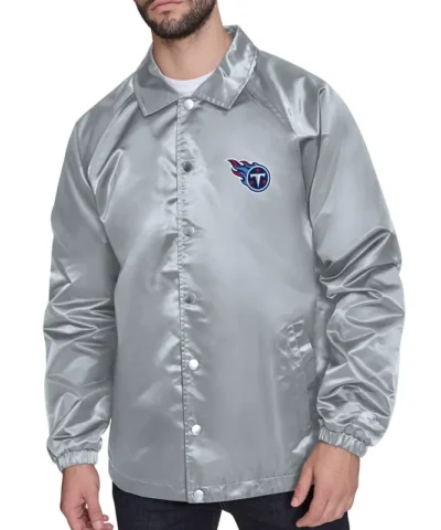 tennessee titans coaches grey jacket