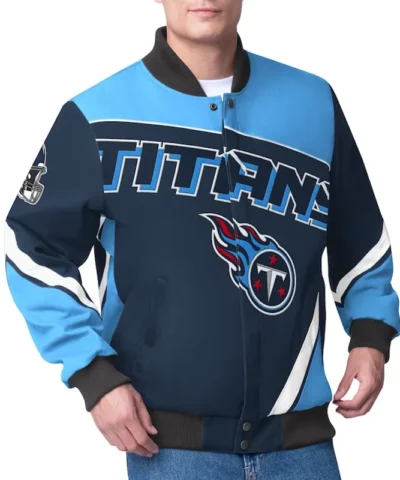tennessee titans maximum racing jacket