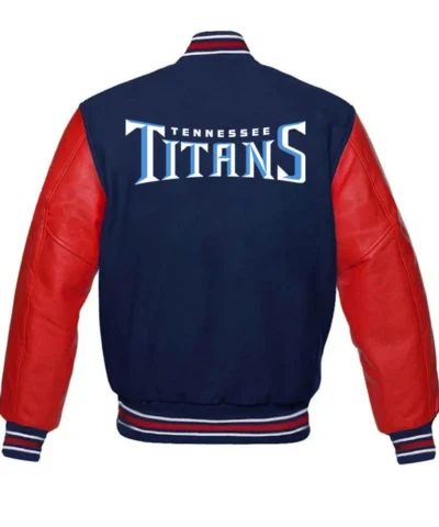 tennessee titans red and blue varsity jacket scaled