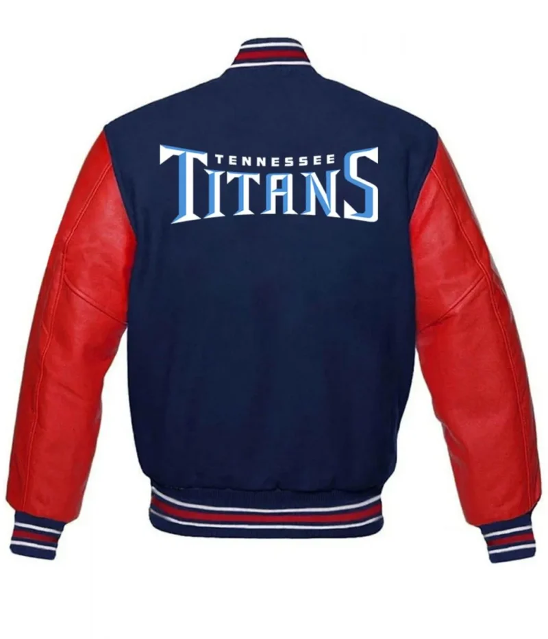 tennessee titans red and blue varsity jacket scaled
