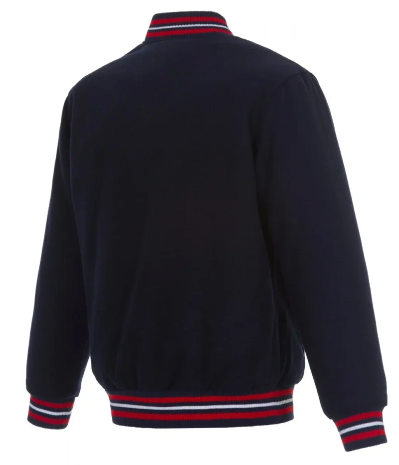 tennessee titans varsity navy blue wool jacket scaled