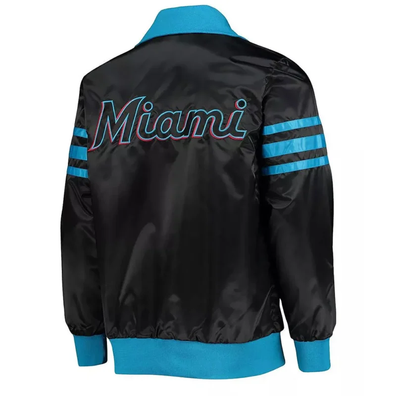 the captain ii miami marlins black jacket