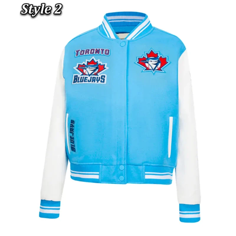 toronto blue jays retro classic rib jacket