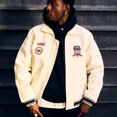 Adidas x Avirex Leather Jacket