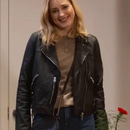 Alexandra-Breckenridge-My-Secret-Santa-Leather-Jacket