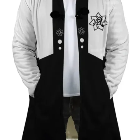 Unisex Demon Slayer Sanemi Shinazugawa Cosplay Trench Coat