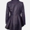 Asymmetrical_Purple_Leather_Peplum_Jacket_For_Women