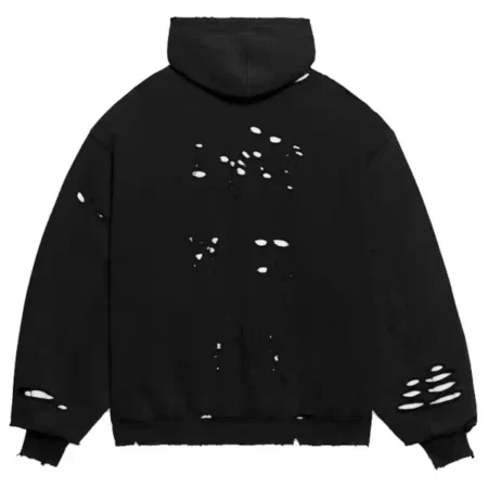 Balenciaga Destroyed Hoodie For Sale