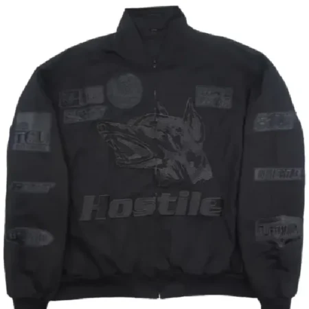 Blackout Hostile Race Car Jacket