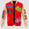 Breezy-Bowl-XX-Chris-Brown-Red-White-Letterman-Jacket
