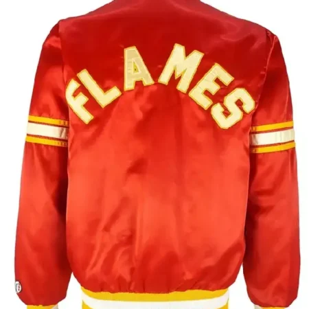 Buy 1980’s Calgary Flames Red Satin Jacket