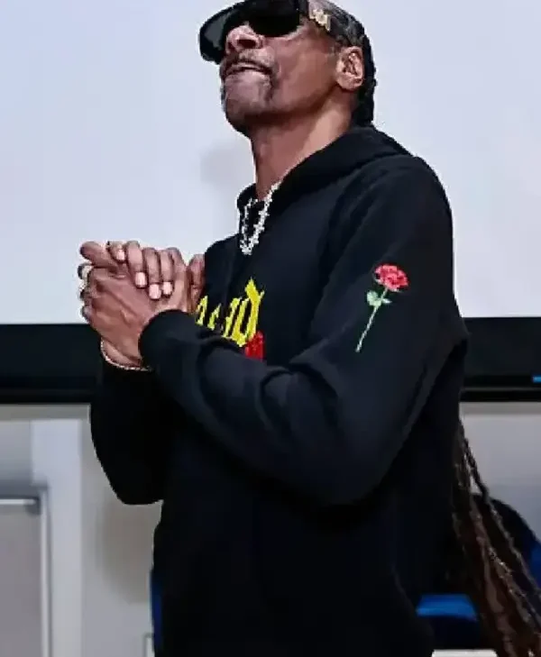 Buy Snoop Dogg Jackson State University Black Floral Hoodie Sale