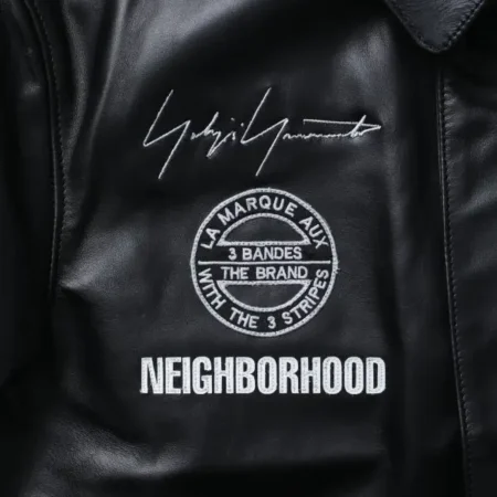 Buy Y-3 NBHD Leather Bomber Jacket
