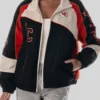 Caitlin Clark Kansas City Chiefs Color Lock Track Jacket